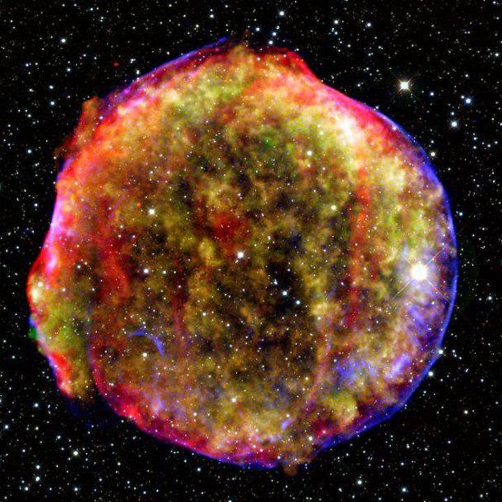 Bí mật ẩn giấu của supernova Tycho