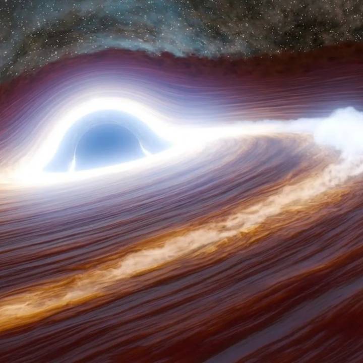 Bùng phát kỷ lục từ một lỗ đen khiến nó sáng gấp 10 nghìn tỷ lần Mặt Trời