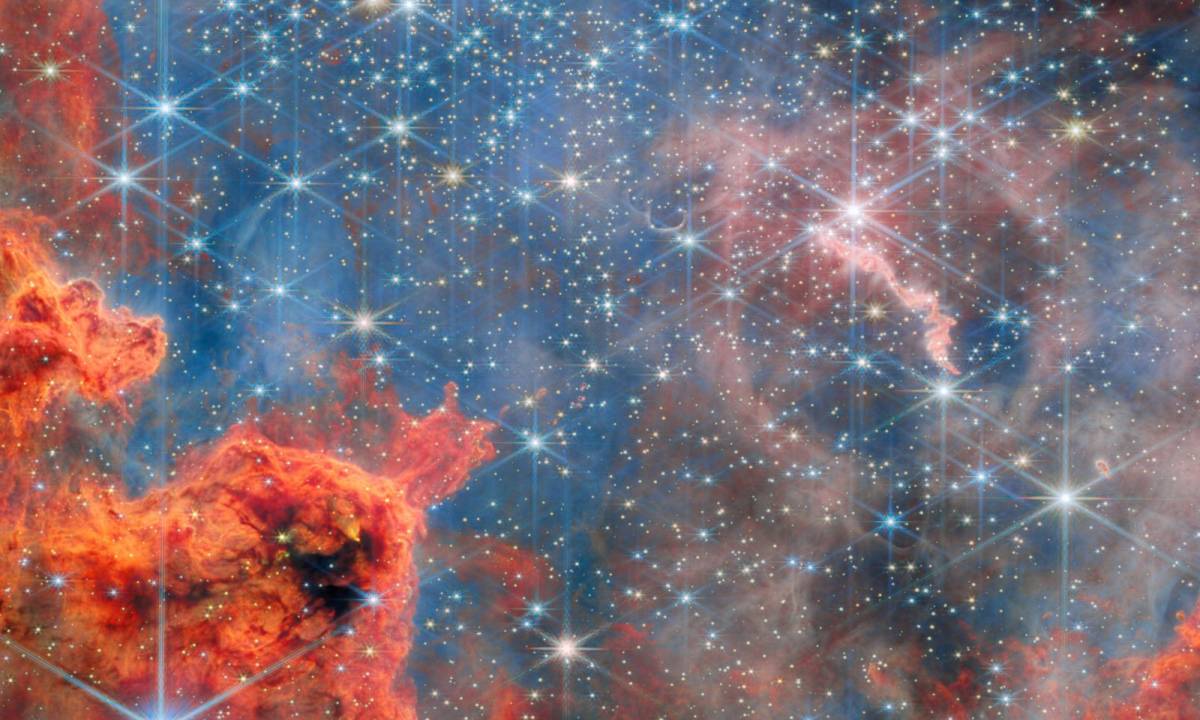 Vườn ươm sao rực rỡ trong hình ảnh của James Webb