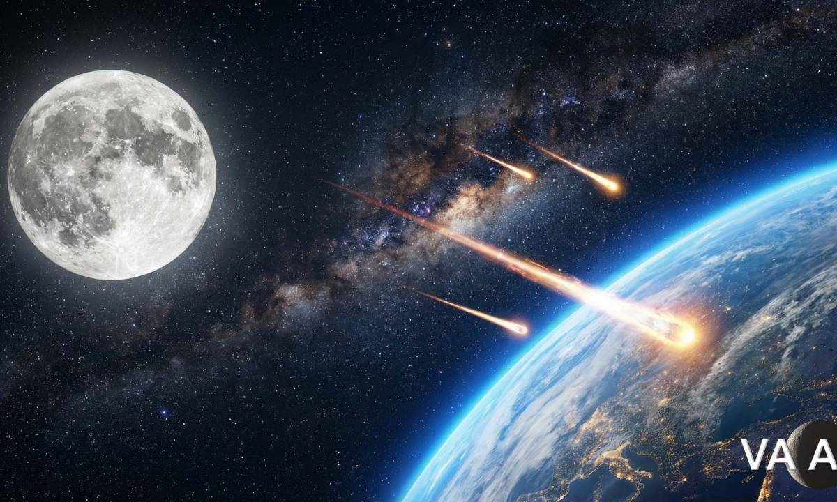 Bầu trời đầu năm 2026: mưa sao băng, siêu Trăng, Trái Đất tới cận nhật