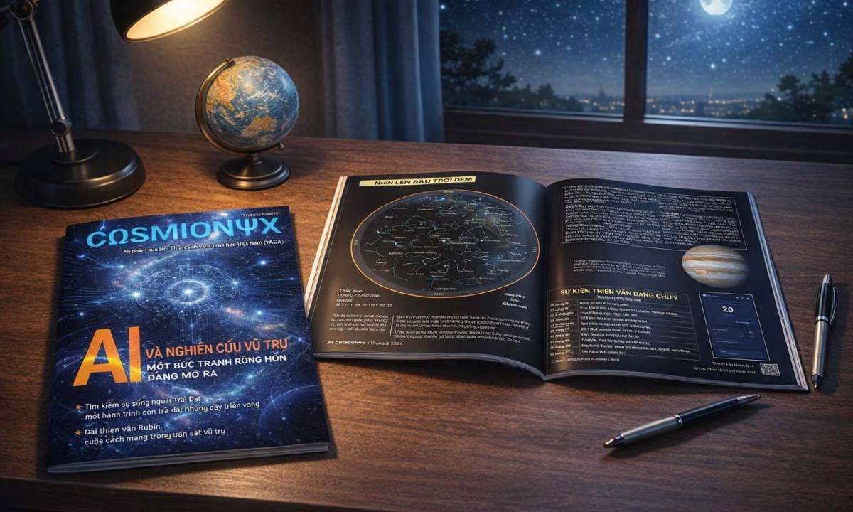 Cosmionyx sẽ là ấn phẩm thiên văn học định kỳ của VACA