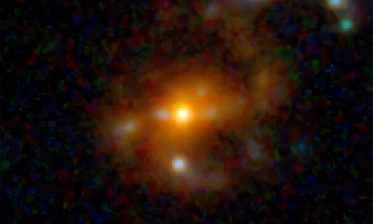 Một thiên hà xoắn dạng thanh ở rất xa được phát hiện từ dữ liệu của JWST
