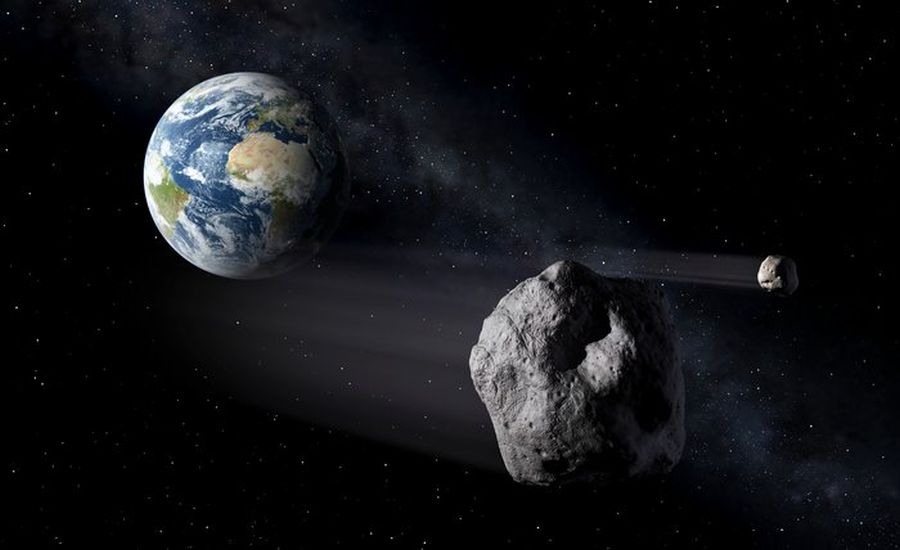 Asteroid passes Earth