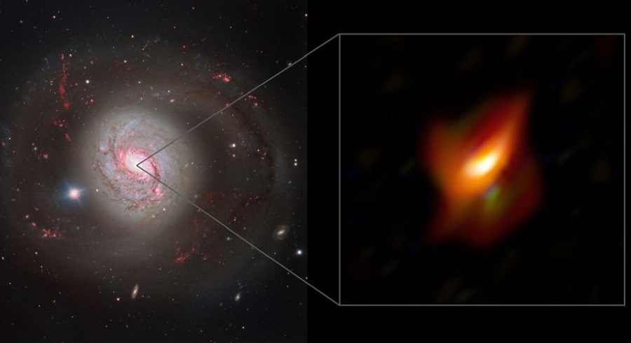 M77 Black hole