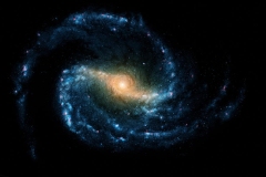 Barred spiral galaxy
