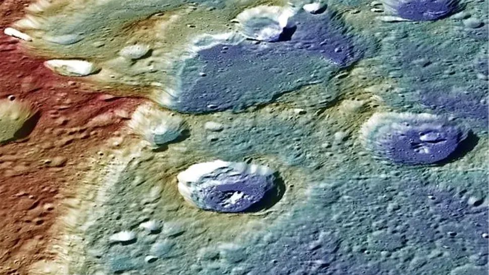 Mercury surface