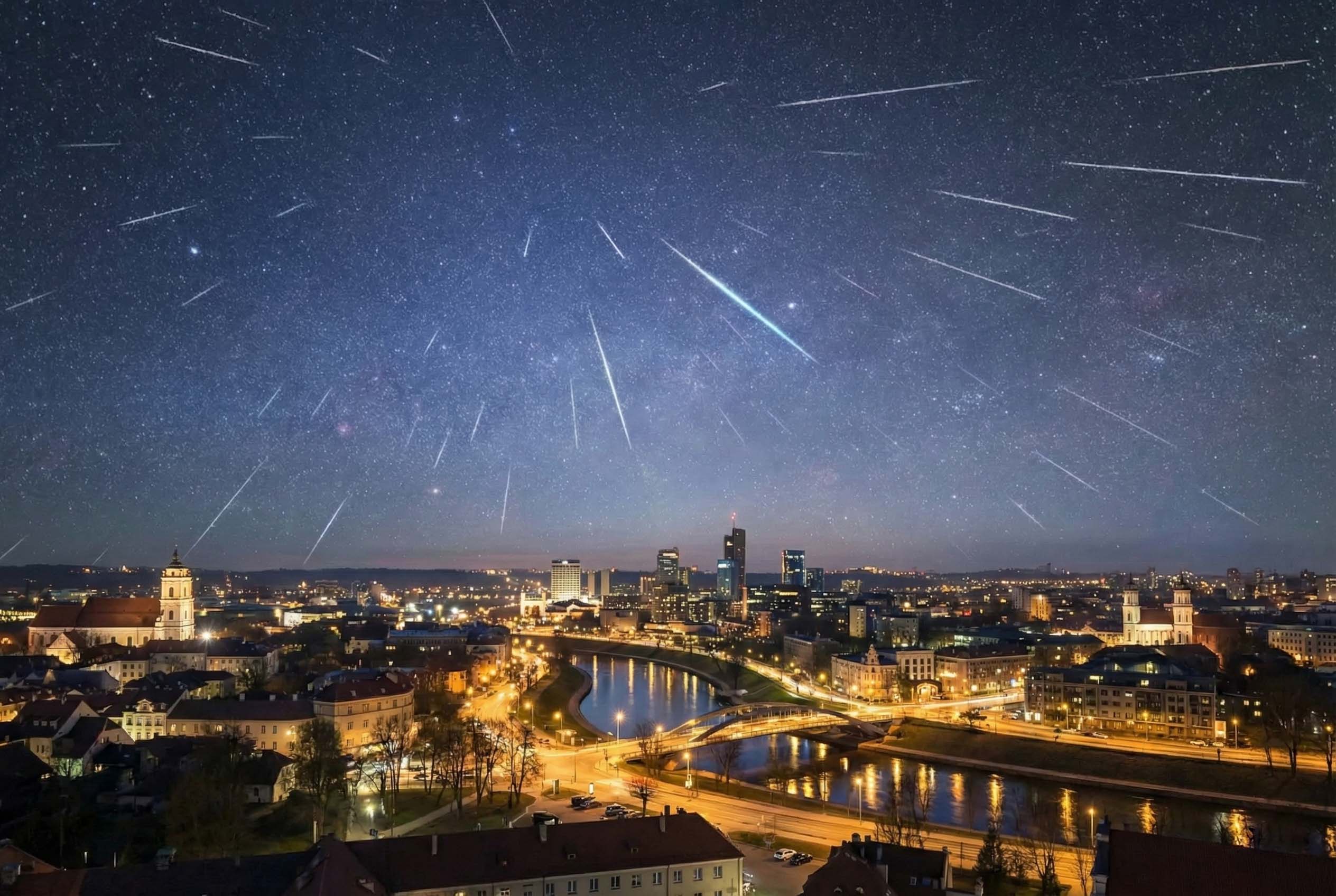 Quan sát mưa sao băng lớn nhất hàng năm: Geminids