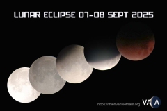 Ảnh: Nguyệt thực toàn phần 07-08/09/2025 tại Hà Nội