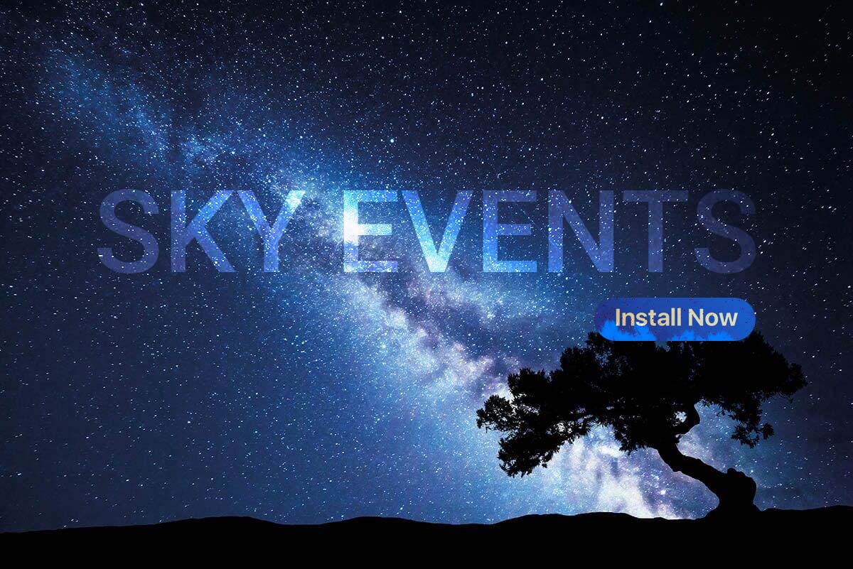 Sky Events: Ứng dụng lịch thiên văn hoàn hảo cho bạn