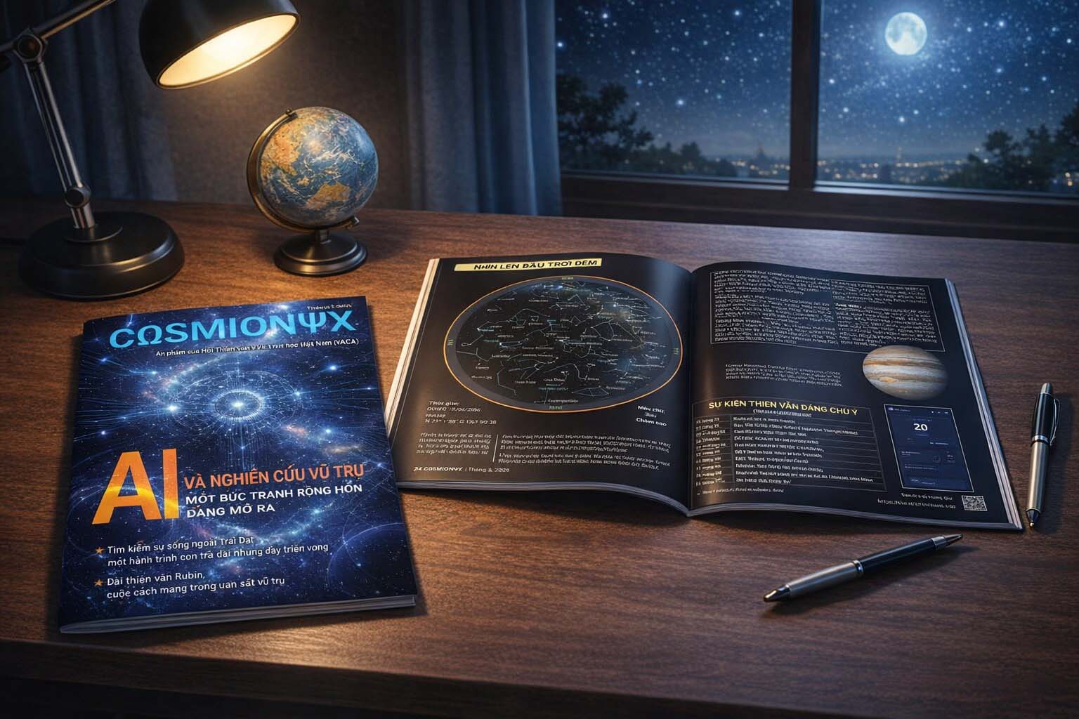 Cosmionyx sẽ là ấn phẩm thiên văn học định kỳ của VACA