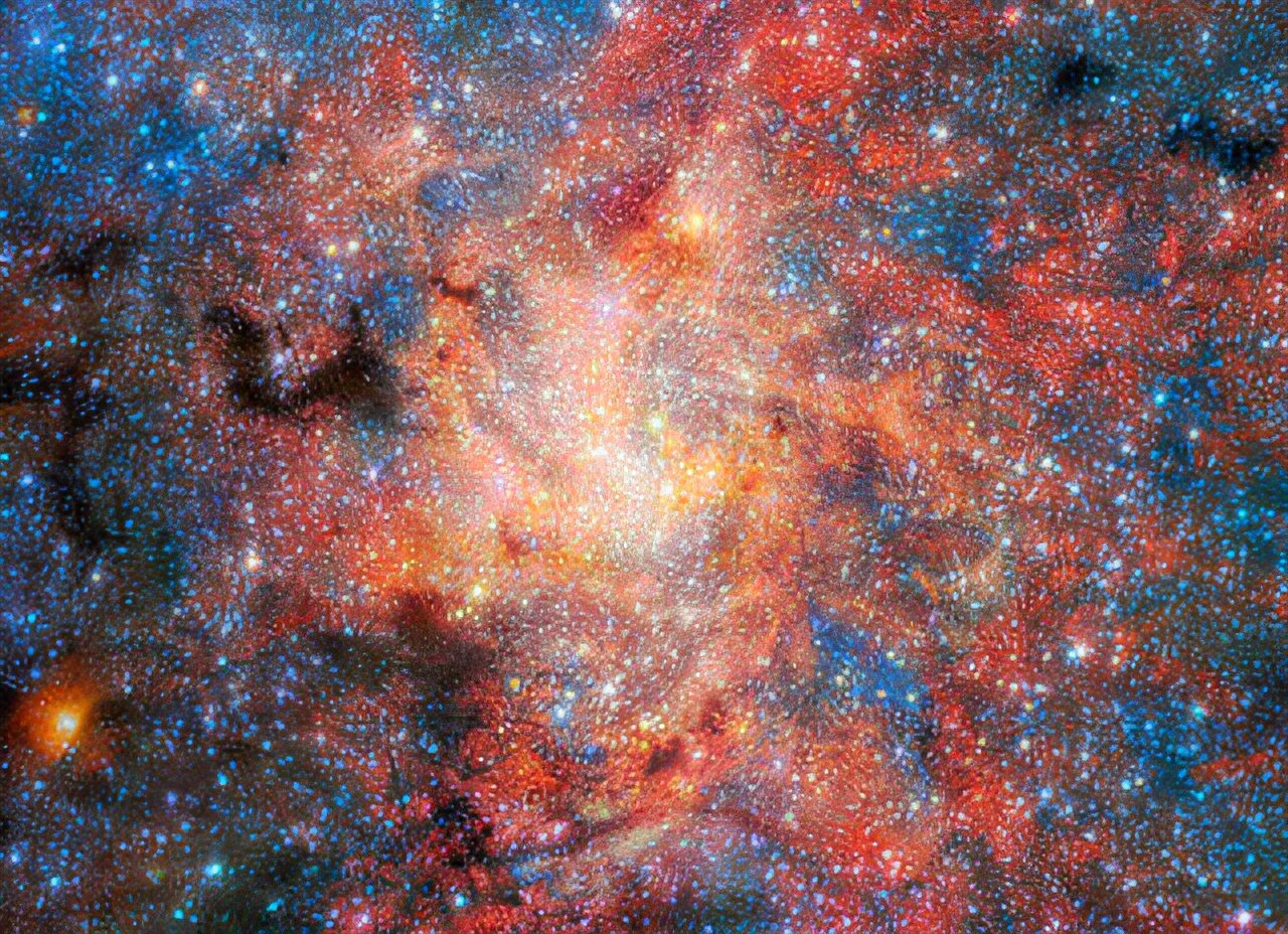 Webb cho thấy nước và bụi giàu oxy có thể tồn tại ở gần lỗ đen siêu nặng của Milky Way