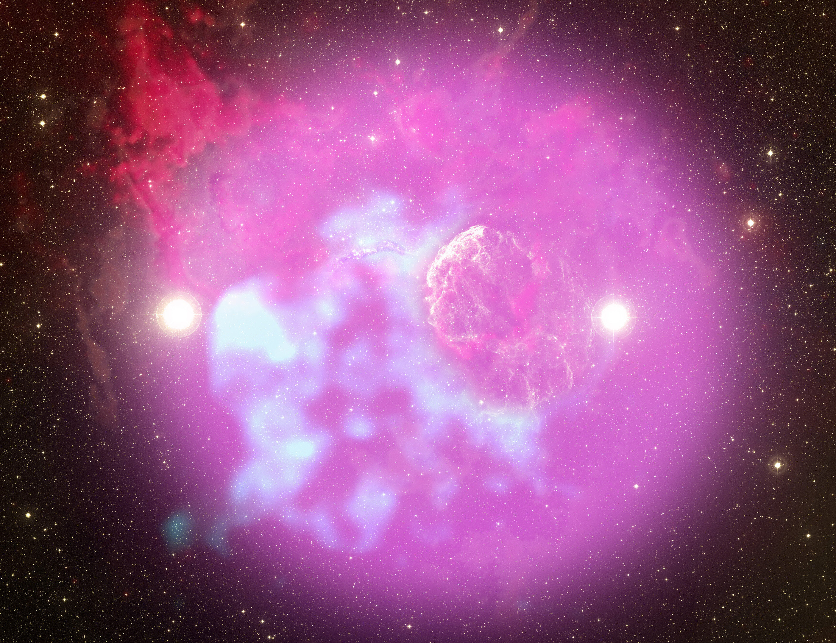 Tinh vân Con Sứa có thể là nơi diễn ra tới hai supernova