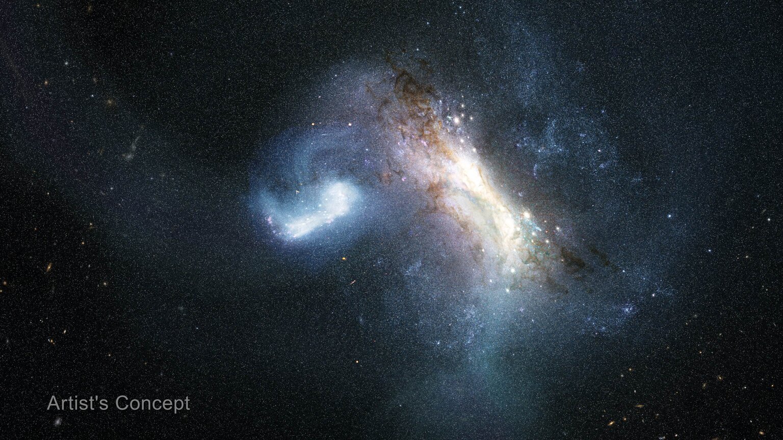 Hubble giải mã bí ẩn về một vụ sáp nhập từ giai đoạn đầu của thiên hà Milky Way