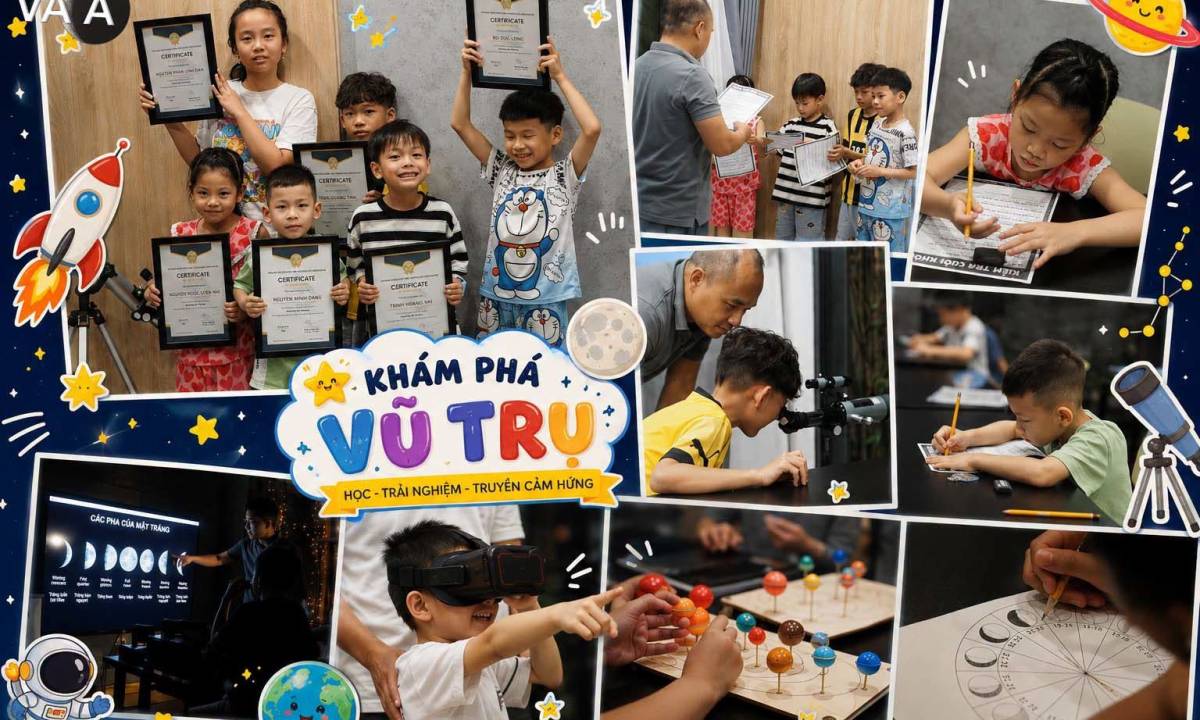 Cùng khám phá vũ trụ trong những chương trình và sự kiện của VACA