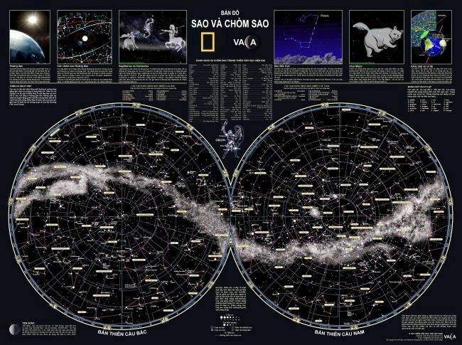 Bản đồ khổ lớn chòm sao của VACA là một trải nghiệm tuyệt vời cho những người yêu thích thiên văn học. Với kích thước lớn và độ chi tiết cao, bạn sẽ tìm hiểu được những bí ẩn của vũ trụ và sâu hơn vào các chòm sao. Hãy dành thời gian để khám phá bản đồ chòm sao của VACA và tìm hiểu thêm về vũ trụ đầy bí ẩn này.