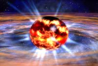 Neutron star dies